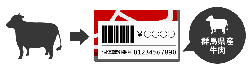 個体識別番号イメージ図